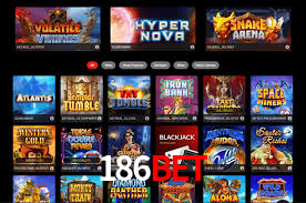 Sinta a adrenalina dos jogos de cassino com 186bet